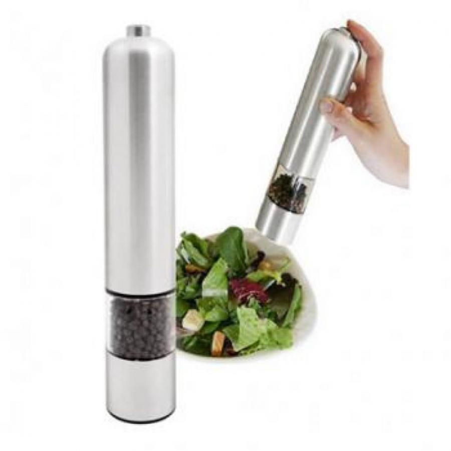 1 Stainless Steel Electric Automatic Black Pepper Muller Grinder in